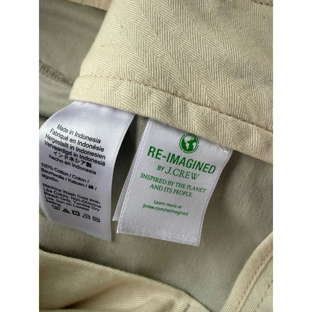 J Crew classic chino men 34x30 cotton twill Pants office casual golf work